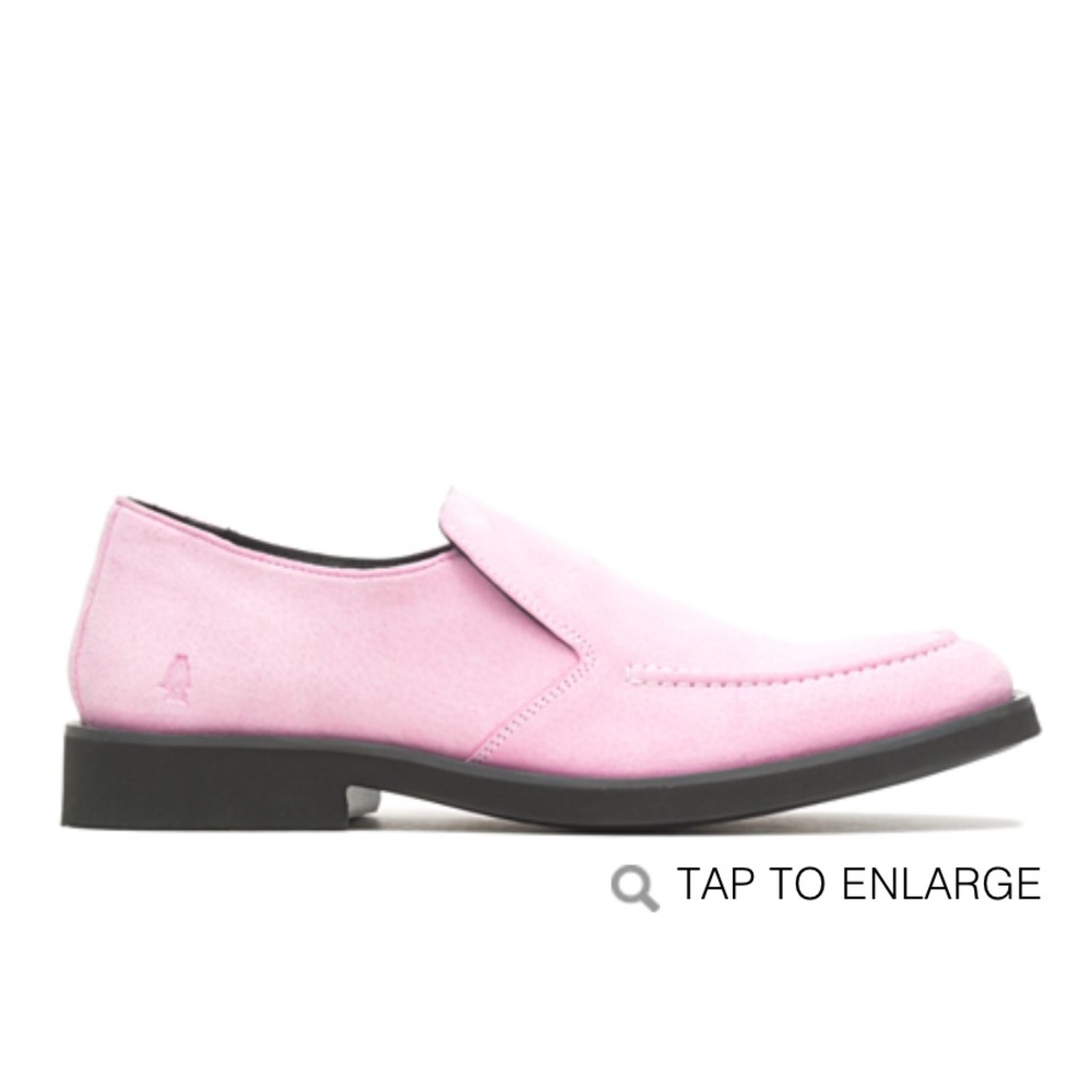Hush Puppies Elvis suede Slip-On men’s size 5 women 7 New in Box color pink
